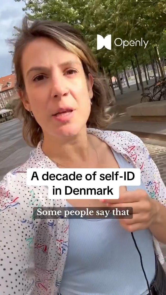 🇩🇰 We visited the first European country to introduce self-ID ten years ago to find out how the law has affected women's rights. 🎙 Reporter: Lucy Middleton in Copenhagen.