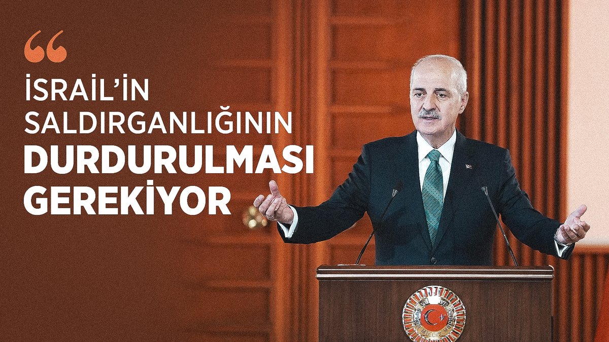 ❝Bütün insanlığın İsrail’in bu saldırganlığını durdurabilmesi için elinden ne geliyorsa ortaya koyması lazım.❞