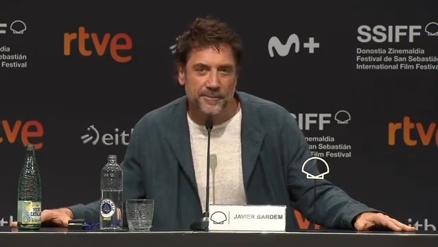 Thank you Javier Bardem for your decency, your courage, and love for all human beings. You are a beacon of light, amigo.