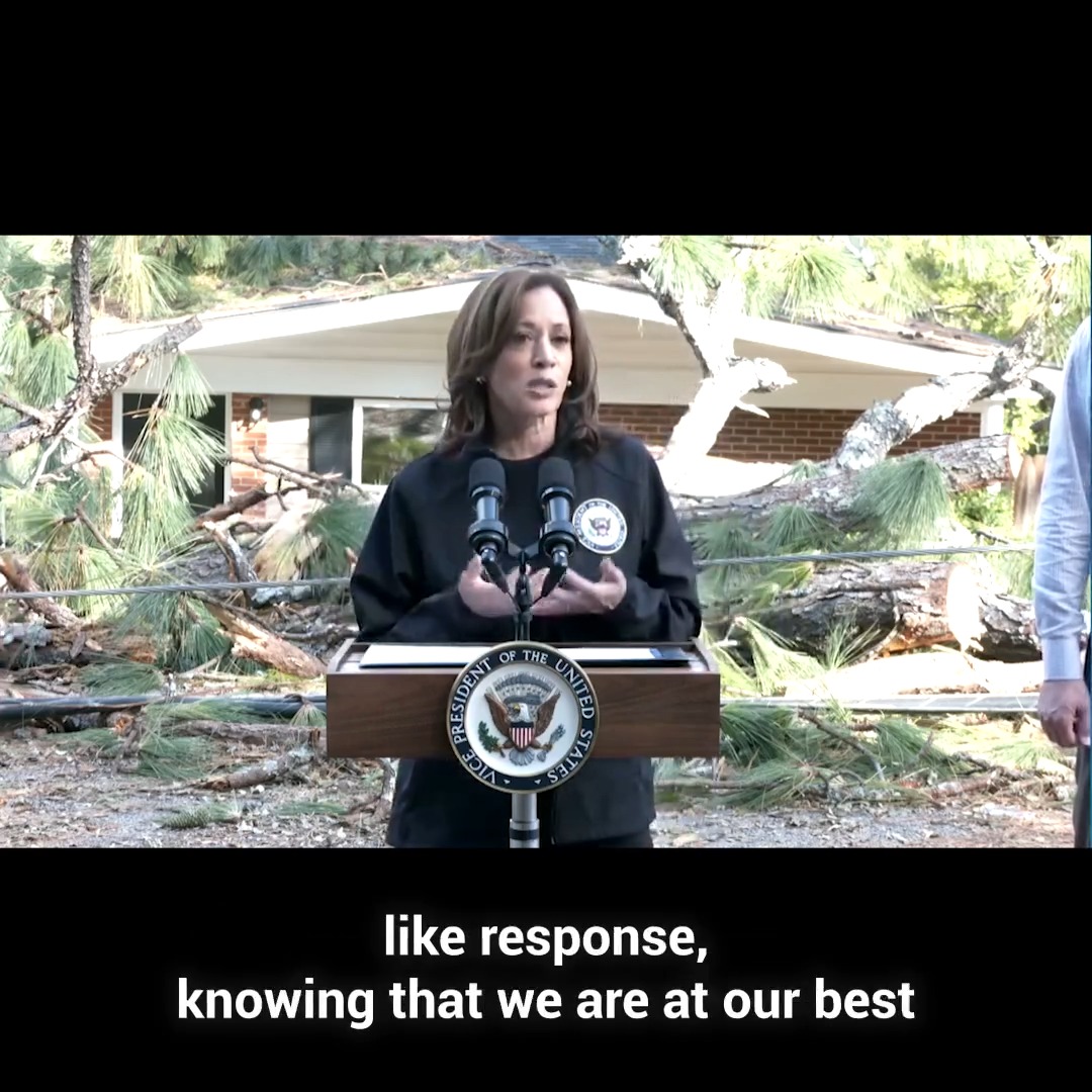 The burden of these natural disasters on local and state governments has been immense. Yesterday in Georgia, we announced that the federal government will reimburse 100% of local costs to get relief to those impacted as quickly as possible.