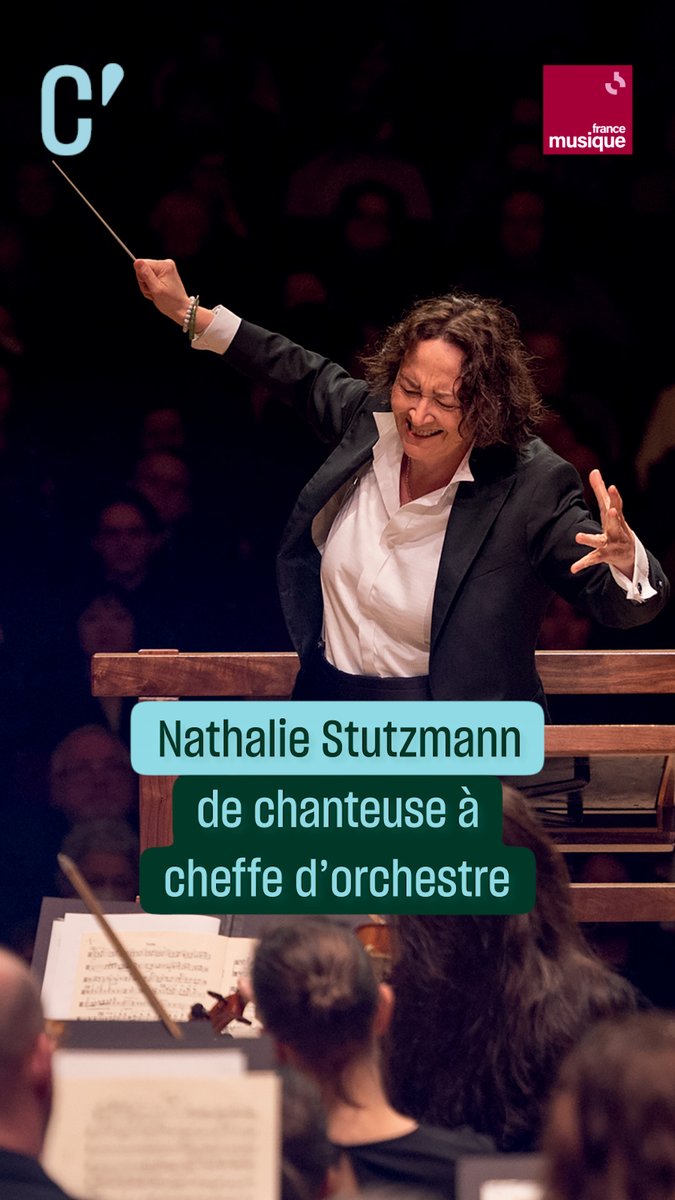 "Pourquoi seulement un homme pourrait diriger un orchestre ? Il n'y a pas 300 kg à soulever." Nathalie Stutzmann raconte son parcours pour devenir cheffe d'orchestre.
