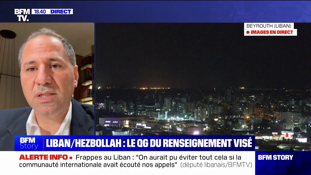 Samy Gemayel (chef du parti d'opposition libanais Kataëb): "La France a été très conciliante (...) avec le Hezbollah. Il est temps que la France défende ses propres valeurs au Liban"