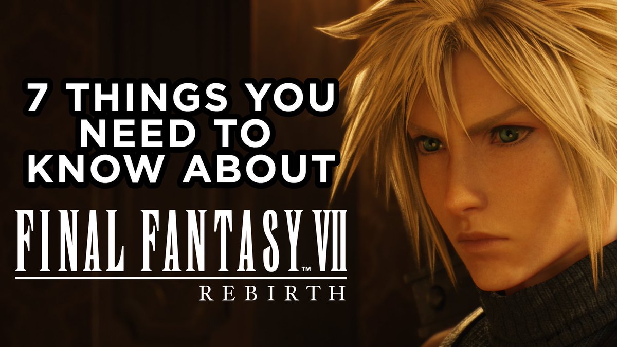 You can pick up FINAL FANTASY VII Rebirth on PlayStation 5 for 33% off right now on the PSN store! As you download the game, check out our new video on the VII Things You Need to Know about #FF7R