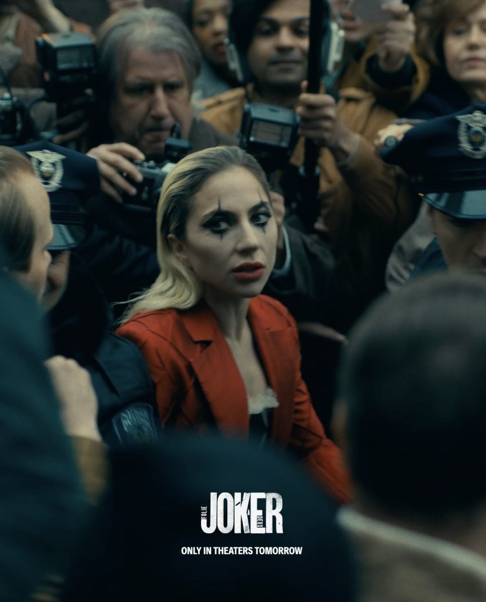 Immerse yourself in mayhem. Headphones on. Joker: Folie à Deux - only in theaters and @imax TOMORROW. Get tickets now. #JokerMovie #FilmedForIMAX