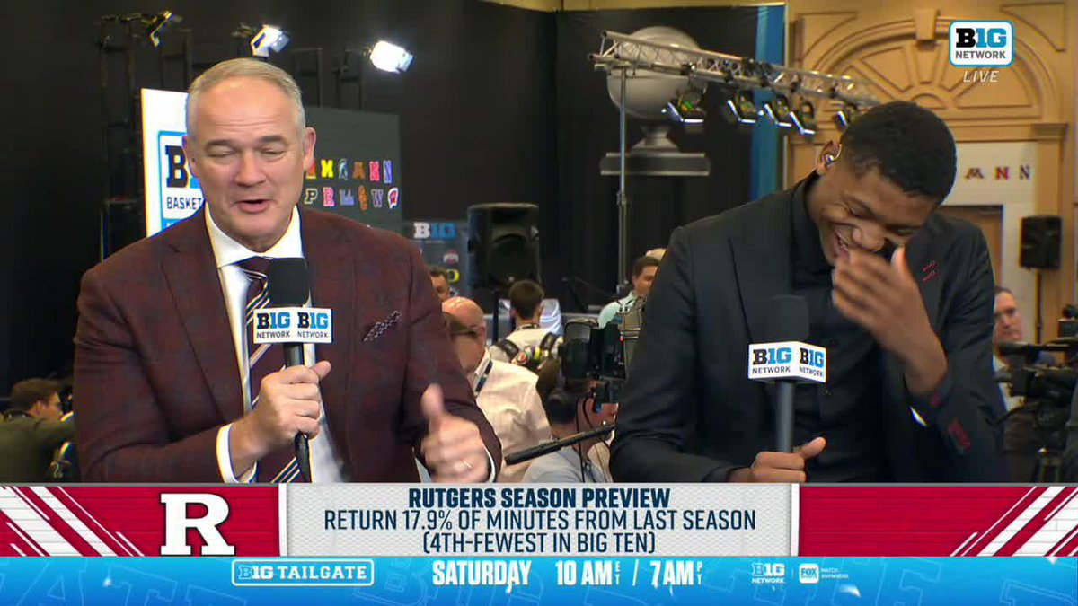 What kind of player is Rutgers Men’s Basketball 🏀’s Ace Bailey? The kind that can play positions 1-5 👀 #B1GMediaDays x #B1GMBBall