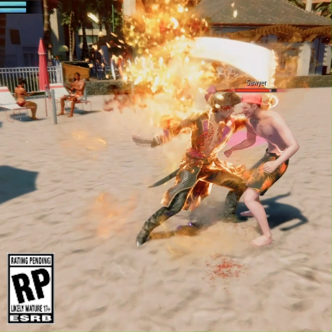 Like a Dragon: Pirate Yakuza in Hawaii's Sea Dog fighting style is rated ARRR⚓