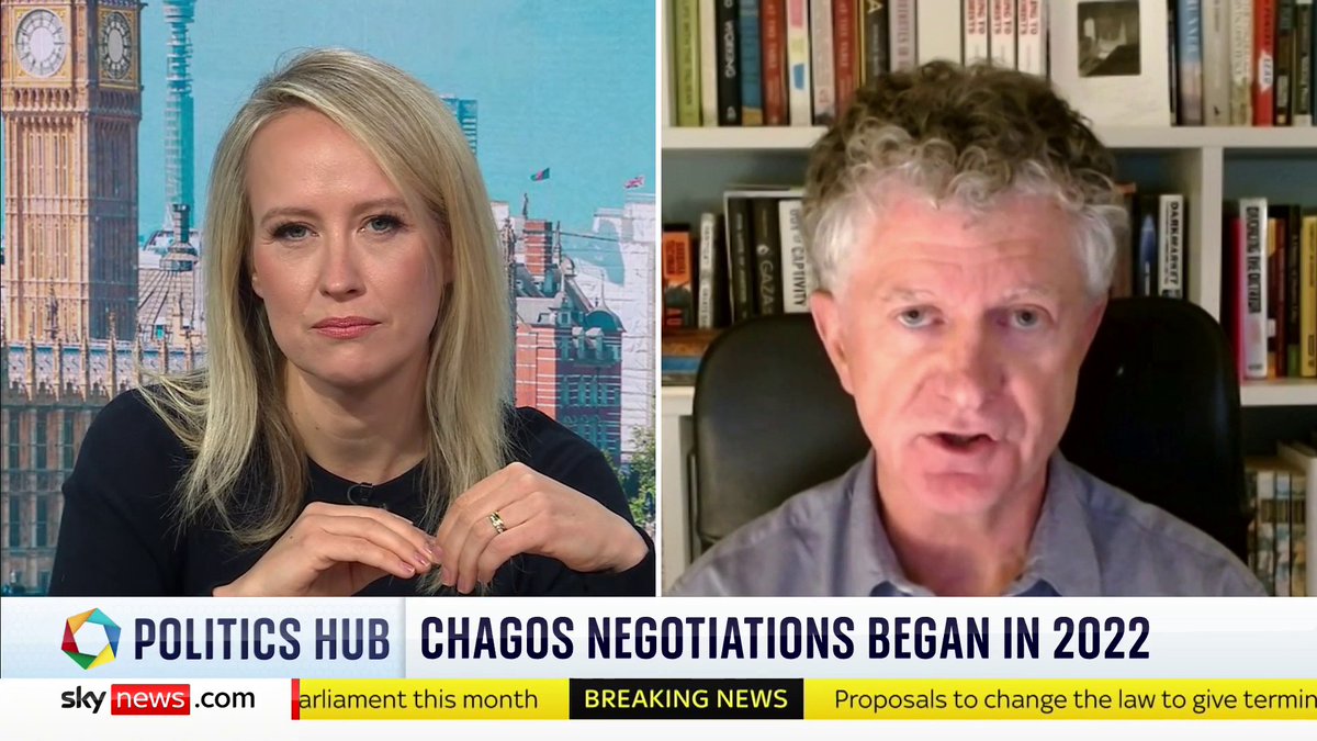 Jonathan Powell - who brokered the Chagos deal - says James Cleverly “started the negotiations, and he actually pursued them very enthusiastically” as Foreign Secretary