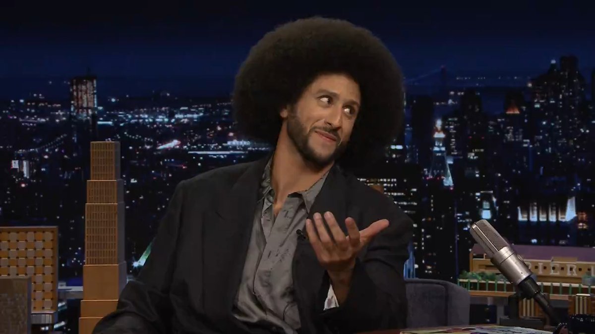 .Colin Kaepernick found out about "NFL coaching offers" through the internet, just like everyone else 🤣 #FallonTonight