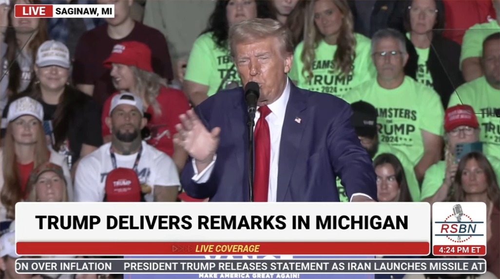Trump: We had the best four years with hurricanes (He went golfing during a hurricane, suggested nuking hurricanes, blocked disaster aid, and threw paper towels at hurricane victims)