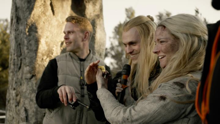 An epic clash of swords. All episodes of Season 2 of The Rings of Power are available now on Prime Video.