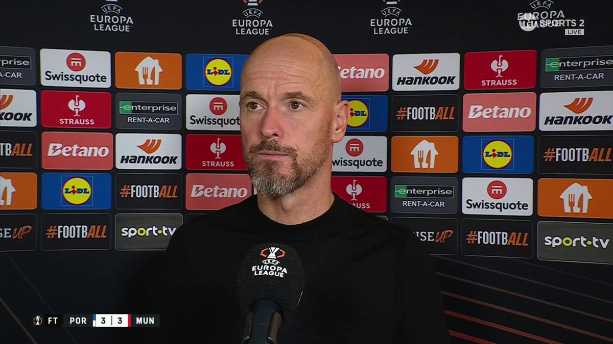 “Don’t judge us in this moment, wait until the end of the season. We’re in a process.” Erik ten Hag has full belief in his squad moving forward 💪 🎙 Danny Jamieson