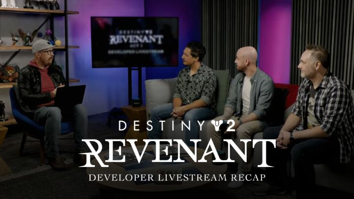 Missed our latest developer livestream? Enjoy a quick recap, showing off what's to come with Destiny 2: Revenant and Codename: Frontiers. Watch our recap video below.