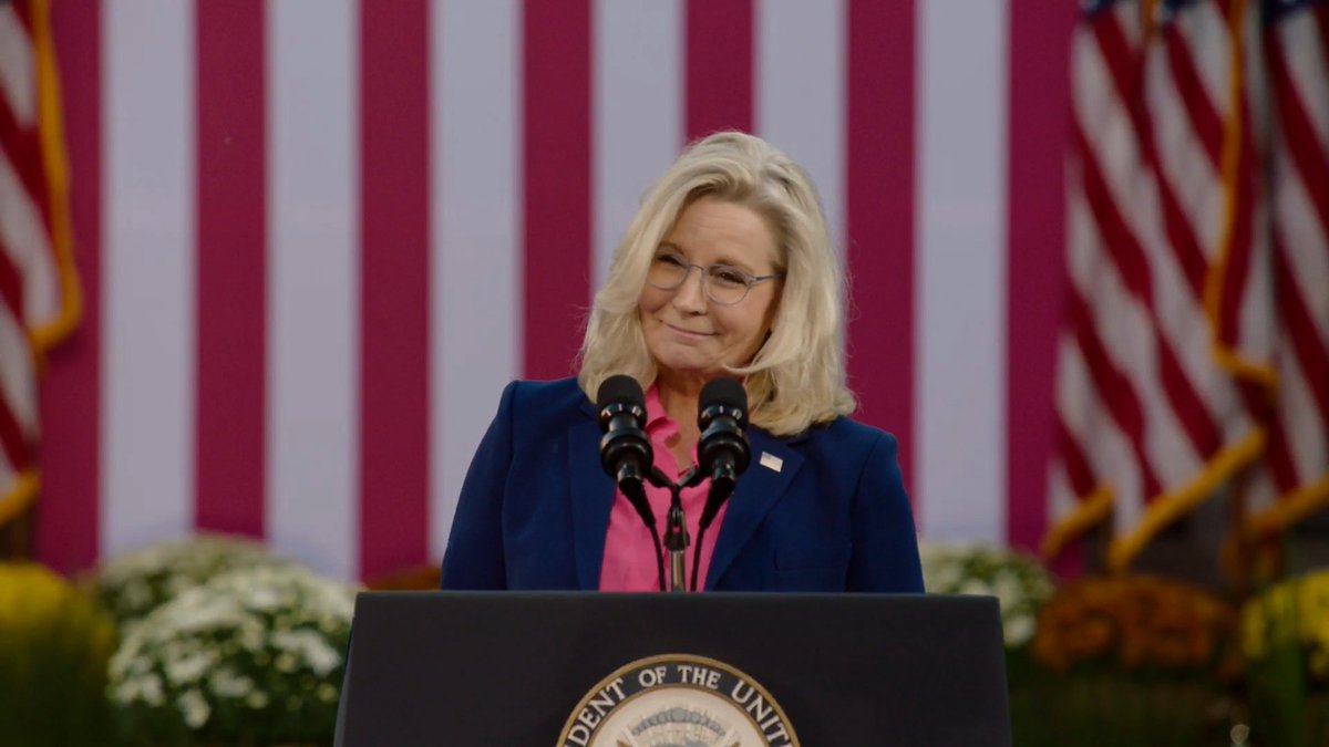 .Liz Cheney: I was a Republican even before Donald Trump started spray tanning
