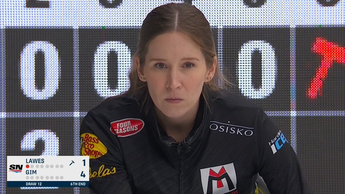 Lawes' clutch 3 ties the game at the HearingLife Tour Challenge A-qualifier. #LetsRock #curling #GSOC