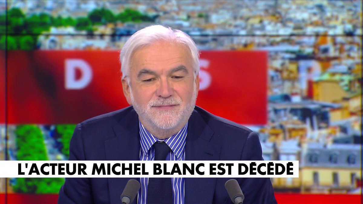«L'acteur Michel Blanc est décédé» : l'édito de Pascal Praud dans #HDPros