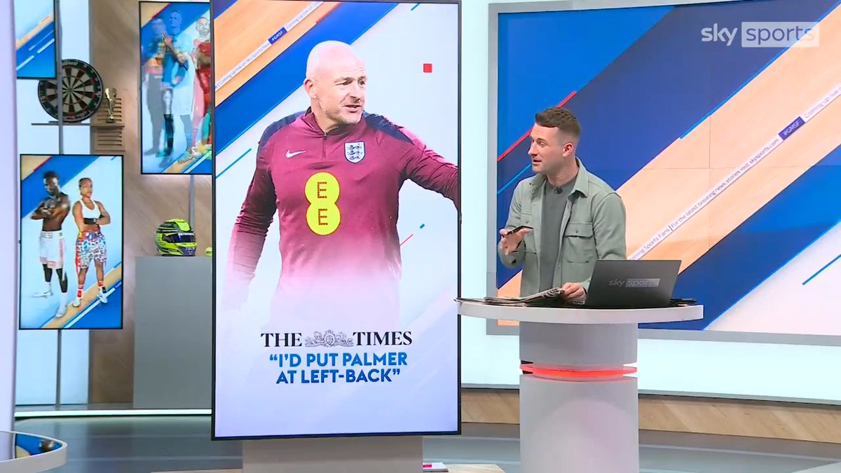 "I’d put Palmer at left-back" Lee Carsley suggests Cole Palmer could step in to solve England's left-back problem...🥶