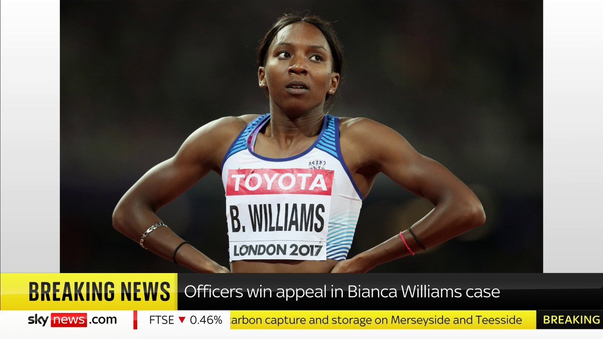 BREAKING: Two former Metropolitan Police officers sacked over a stop and search involving British athlete Bianca Williams have been handed their jobs back. 📺 Sky 501, Virgin 602, Freeview 233 and YouTube