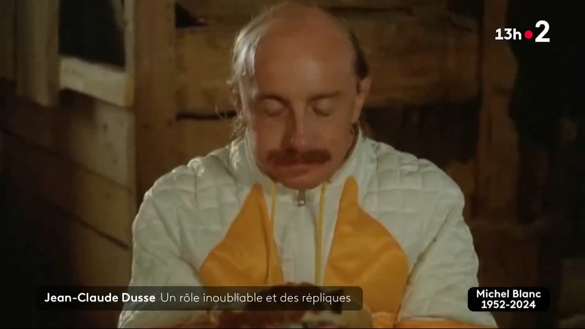 Jean-Claude Dusse : retour sur un rôle splendide, inoubliable. 🖤 #MichelBlanc