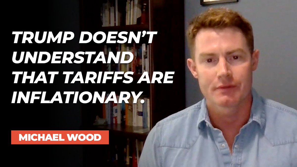 .Michael Wood: “Donald Trump doesn’t seem to understand that tariffs are inflationary. In my industry, tariffs are going to be incredibly inflationary, and that would just reverse all the progress that's been made.”