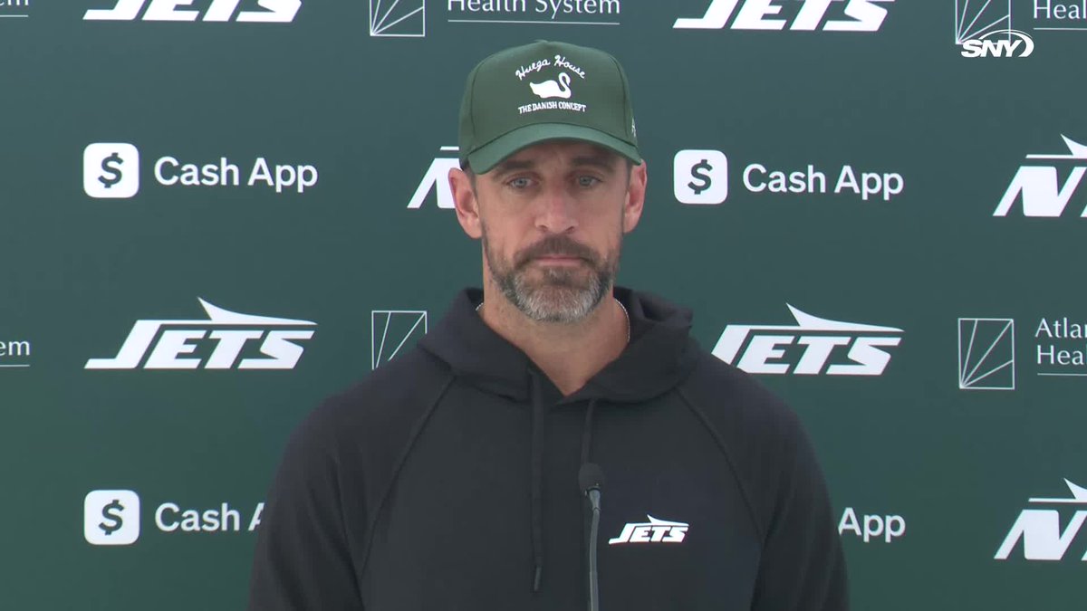 Aaron Rodgers is asked about how a change of scenery can help a player through the lens of Davante Adams: "The grass is green where you water it. You put the time in, you put intention in, and you can make a special situation out of being anywhere."
