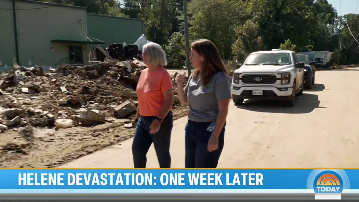 One week after Hurricane Helene, and with many residents still without power and water, TODAY’s @AlRoker shares a look from Asheville inside the relief efforts taking place in the community