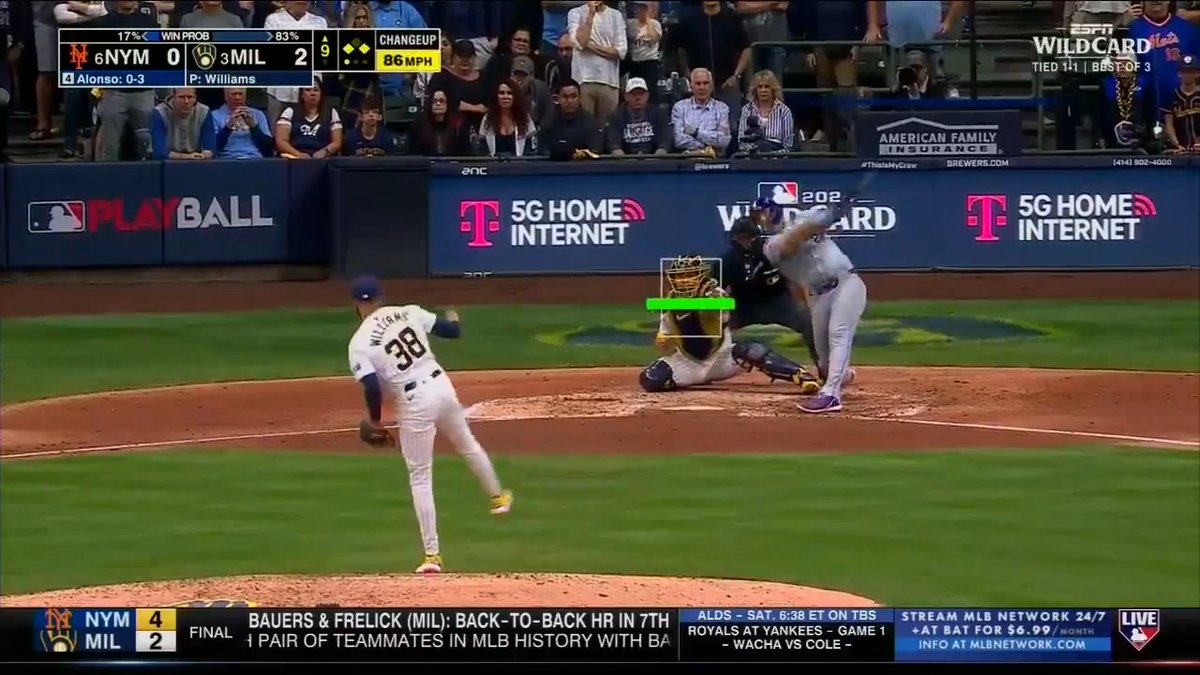 Pete Alonso took a 3-1 changeup from Devin Williams out to right field to call game for the Mets! Harold Reynolds, Greg Amsinger and Dan Plesac take a look back at the game-shifting AB from last night.