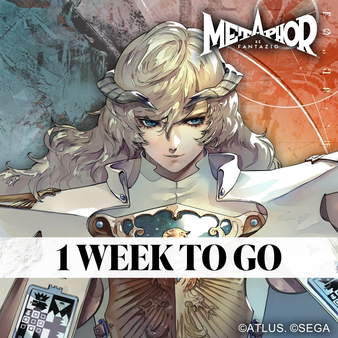 The throne is in anyone’s reach. Metaphor: ReFantazio releases in ONE week! 🗡️ Pre-order now to get in-game item bonuses: #Metaphor