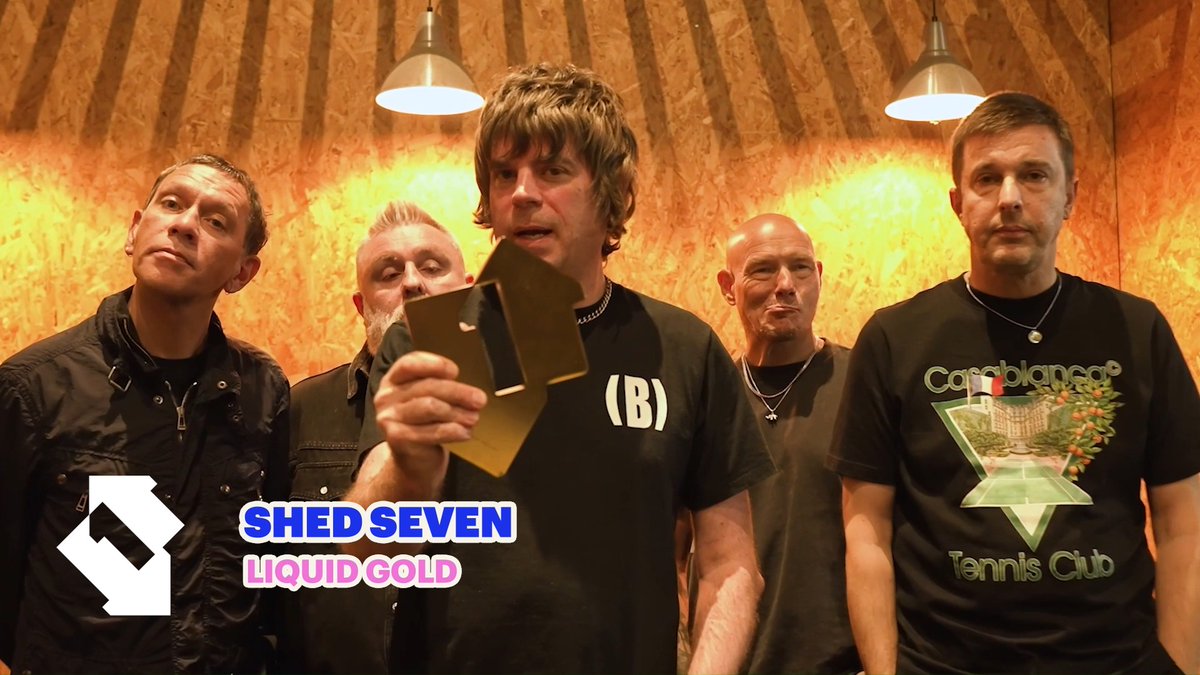 "Absolutely mind-blowing" - Shed Seven celebrate their second Number 1 album, Liquid Gold 🥇 Read more here: