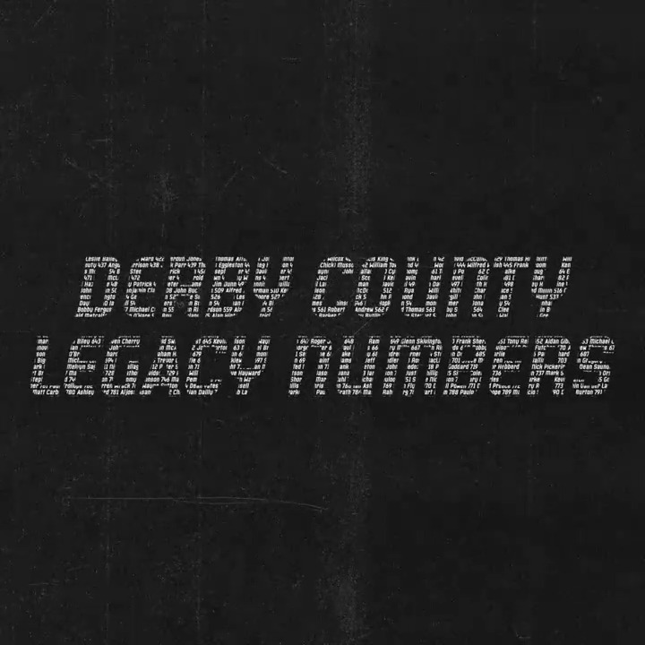 Derby County are pleased to announce the launch of its first-ever Legacy Numbers, a chronological list of all players to have ever represented the Men's team in a competitive game. 🤍