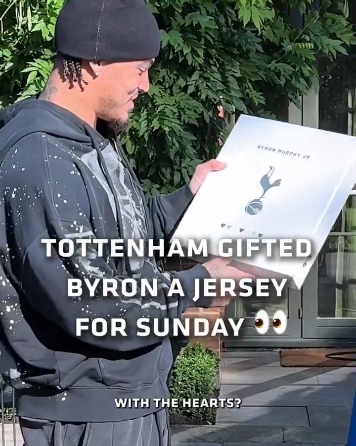 Got Byron Murphy JR looking right for Sunday ๐ฅ๐ฅ ๐: NFL Nike Tottenham Hotspur