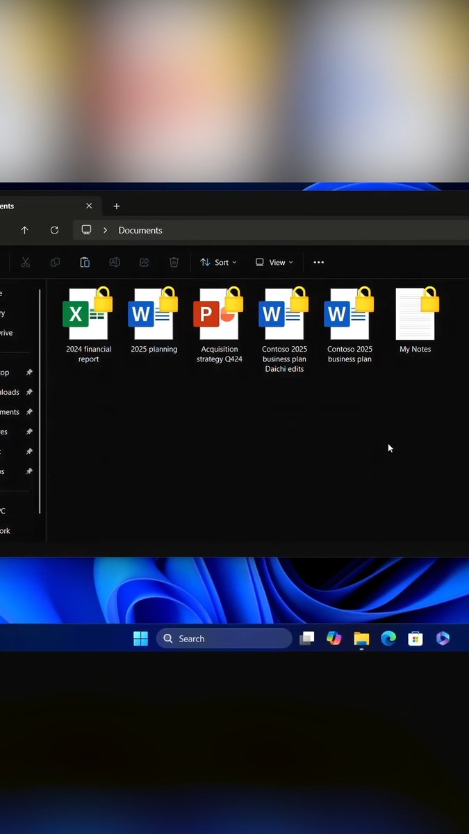 Protect desktop, documents, and pictures folders with unique keys per user account, ensuring files are only readable during active sessions—even on shared or multi-user devices. Check out Windows 11, version 24H2's personal data encryption. #Windows1124H2