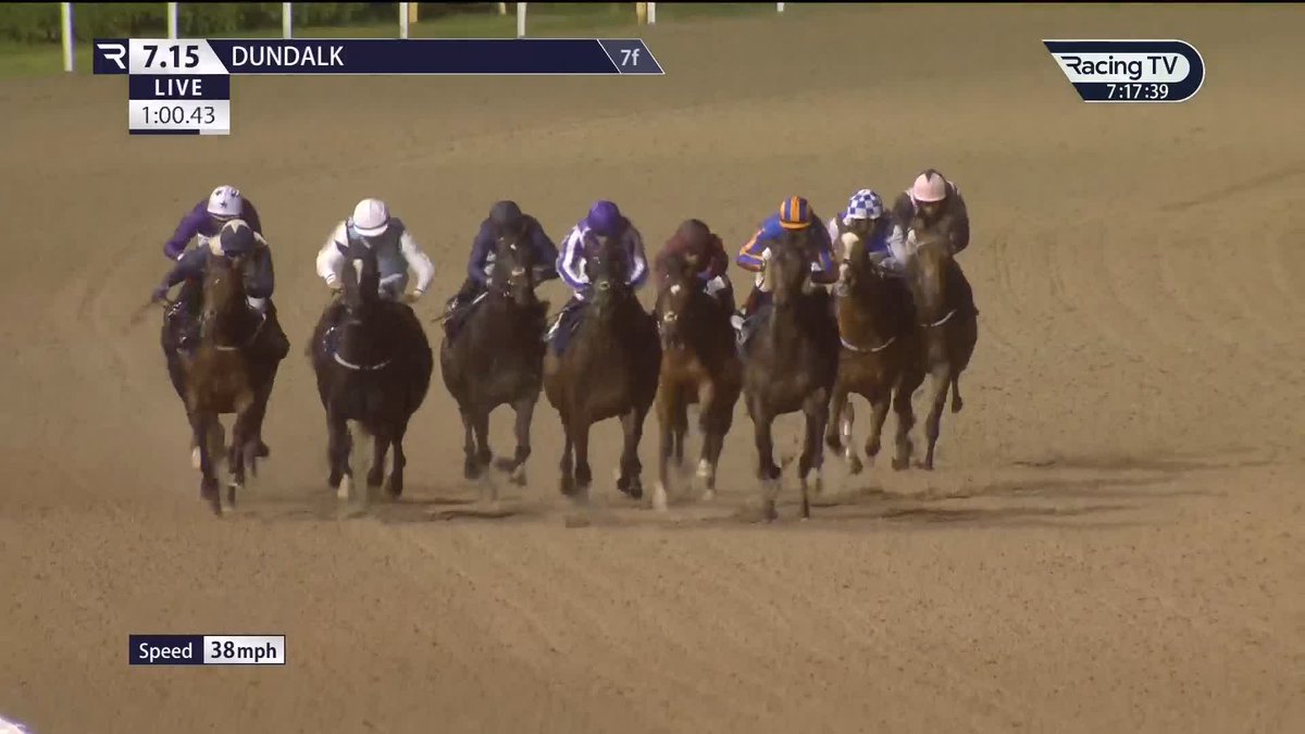 Right And True (Arizona) strikes on his first start at Listed level with victory in the Irish Stallion Farms Star Appeal Stakes for Ronan Whelan and Aidan O'Brien 🥇 Dundalk Stadium
