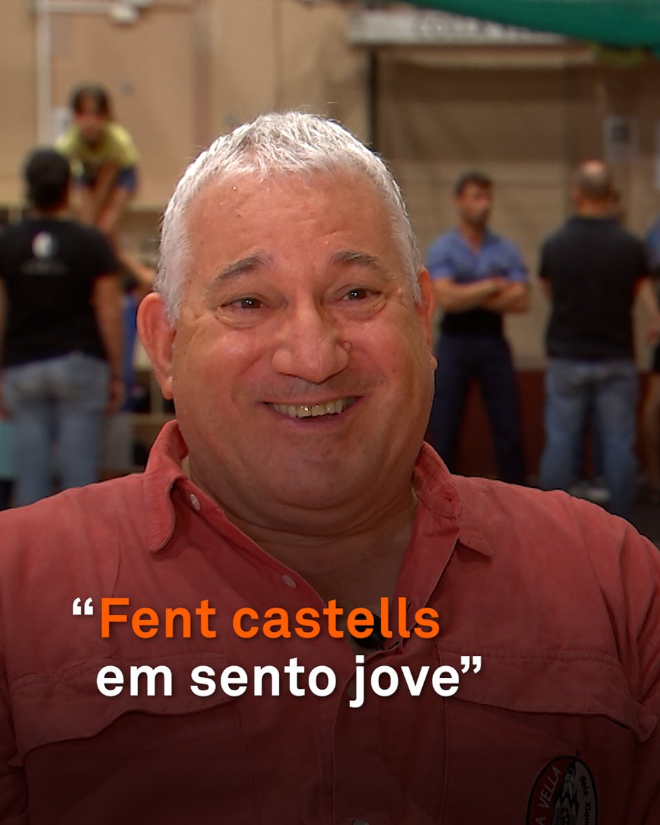 "Fent castells em sento jove." El Sergi té 56 anys i és dels més veterans als troncs dels Castellers de Vilafranca. El Jordi, de 60, fa alguns dels castells més exigents de la Colla Vella dels Xiquets de Valls; com el Francesc, de la Colla Joves Xiquets de Valls, que en té 50. Hi seguiran mentre el cos aguanti