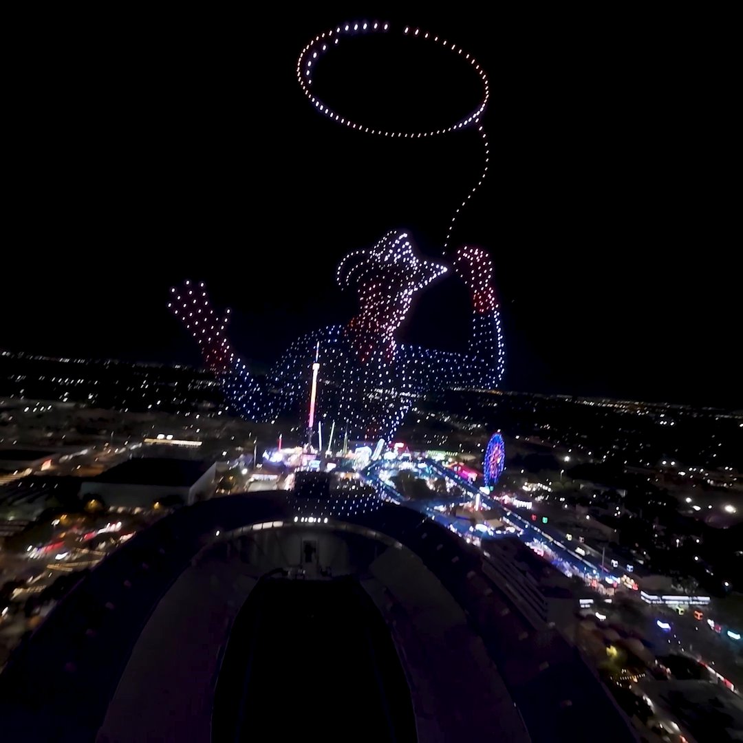Last night, we debuted the all-new Expedition in the sky over the State Fair of Texas with an unforgettable drone show.