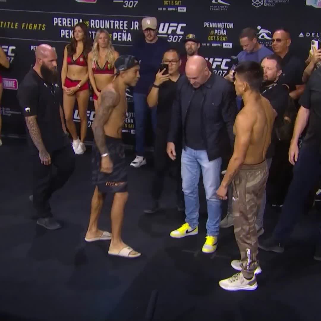 There’s no backing down in this battle ⚔️ @JoseAldoJunior vs @Bautista_MMA [ #UFC307| TOMORROW on ESPN+ PPV | 10pmET/7pmPT ]