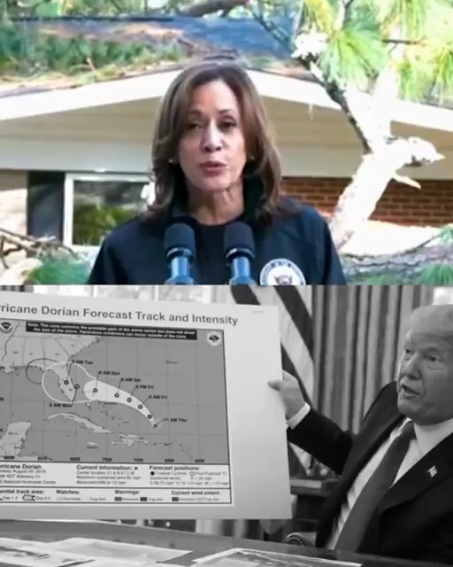 NEW AD: Vice President Harris is working around the clock to deliver disaster relief. Trump... called for nuking hurricanes.