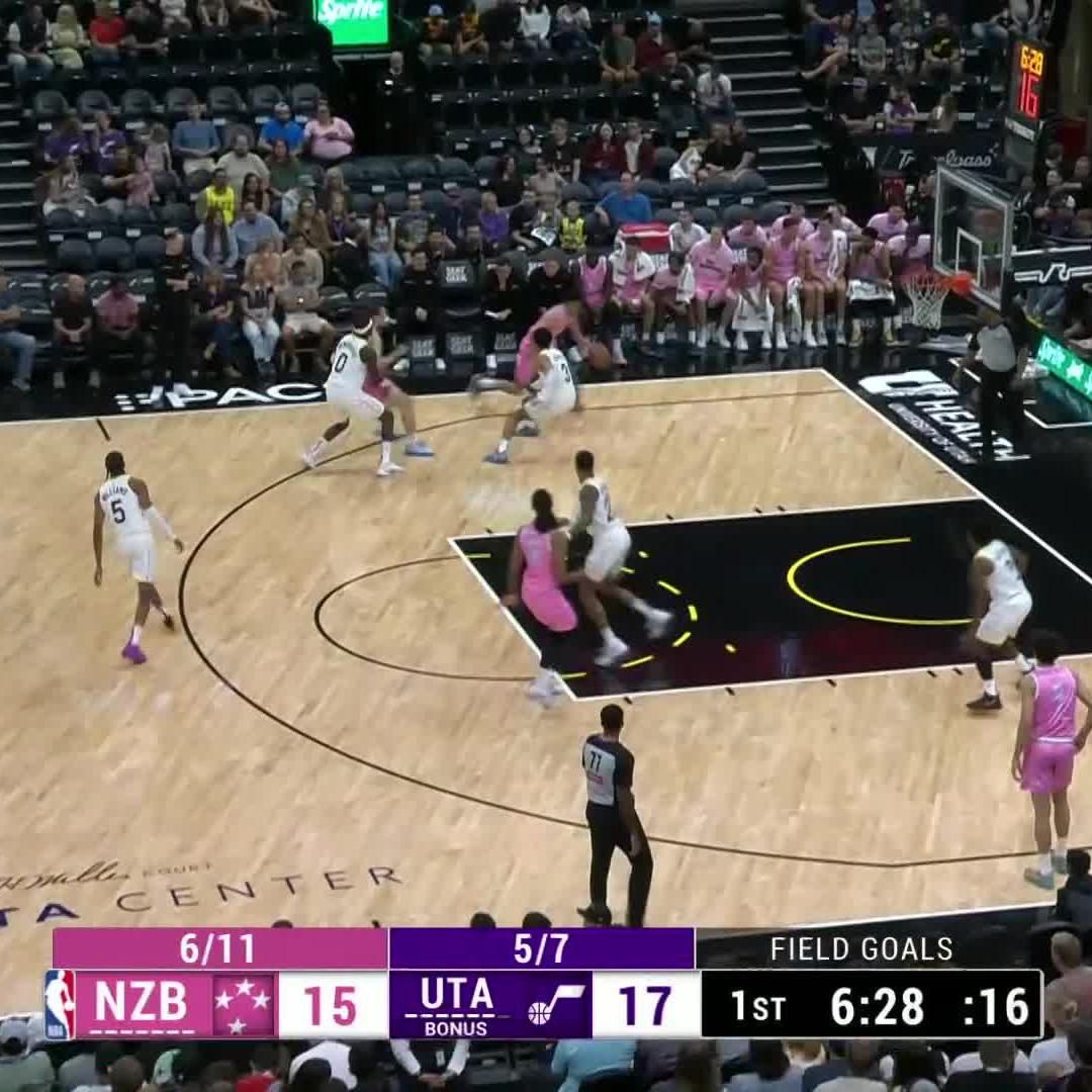 Things you love to see: NBL Next Stars making plays on an NBA court Karim Lopez is having an impact early 🇲🇽 Watch live via NBL+ here: