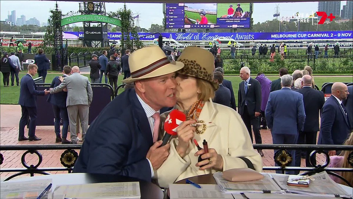 Arguably the best interview of the day... 😅 Never change Gai Waterhouse AO! 👏 Jason Richardson