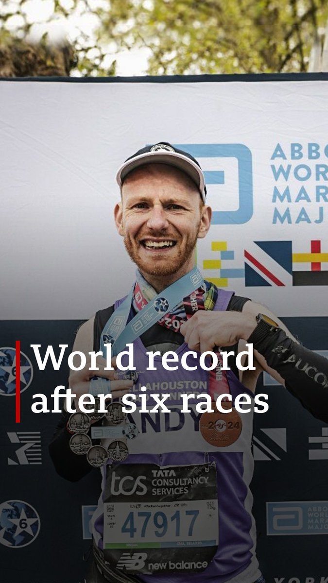 A runner has broken the world record for the fastest marathon by an athlete with hemiplegia. Read more ➡️