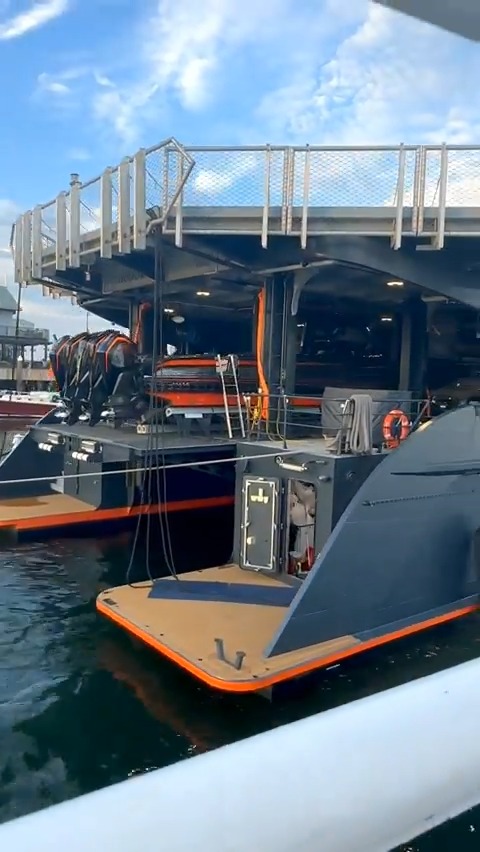 When you're a billionaire, you get to park your 285-foot superyacht in the North End along with your 215-foot superyacht next to it which is just dedicated to carrying your jet skis, motorcycles, Peloton bikes, personal submarine, and helicopter.