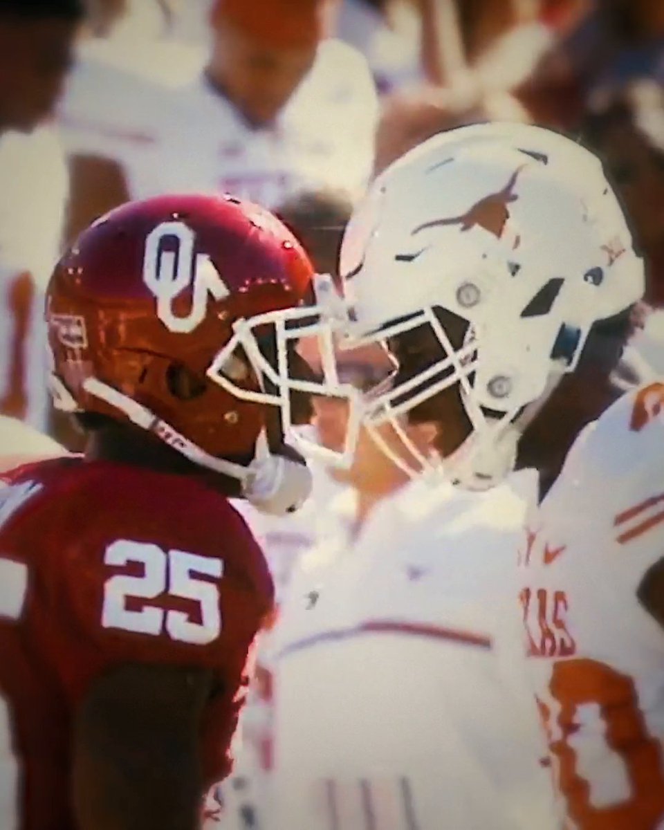 THERE’S NOTHING LIKE THE RED RIVER RIVALRY 🤠 NEXT STOP: DALLAS FOR Oklahoma Football vs. Texas Football