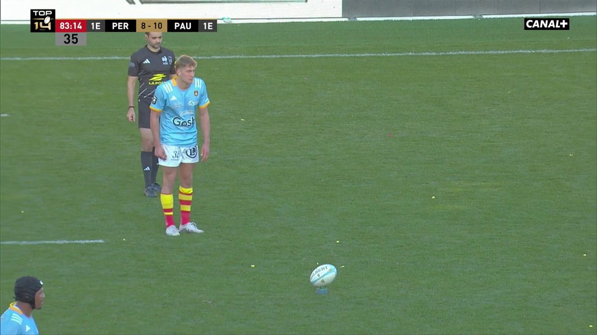 ANTOINE AUCAGNE POUR LA VICTOIRE 🔥 L'USAP s'impose sur la sirène face à Pau ✅ #Top14 | #USAPSP