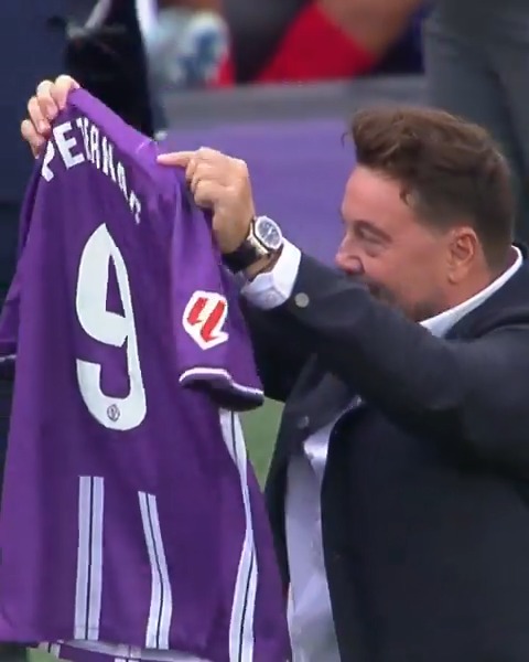 Homenaje a Peternac, leyenda del Real Valladolid C.F., en Zorrilla