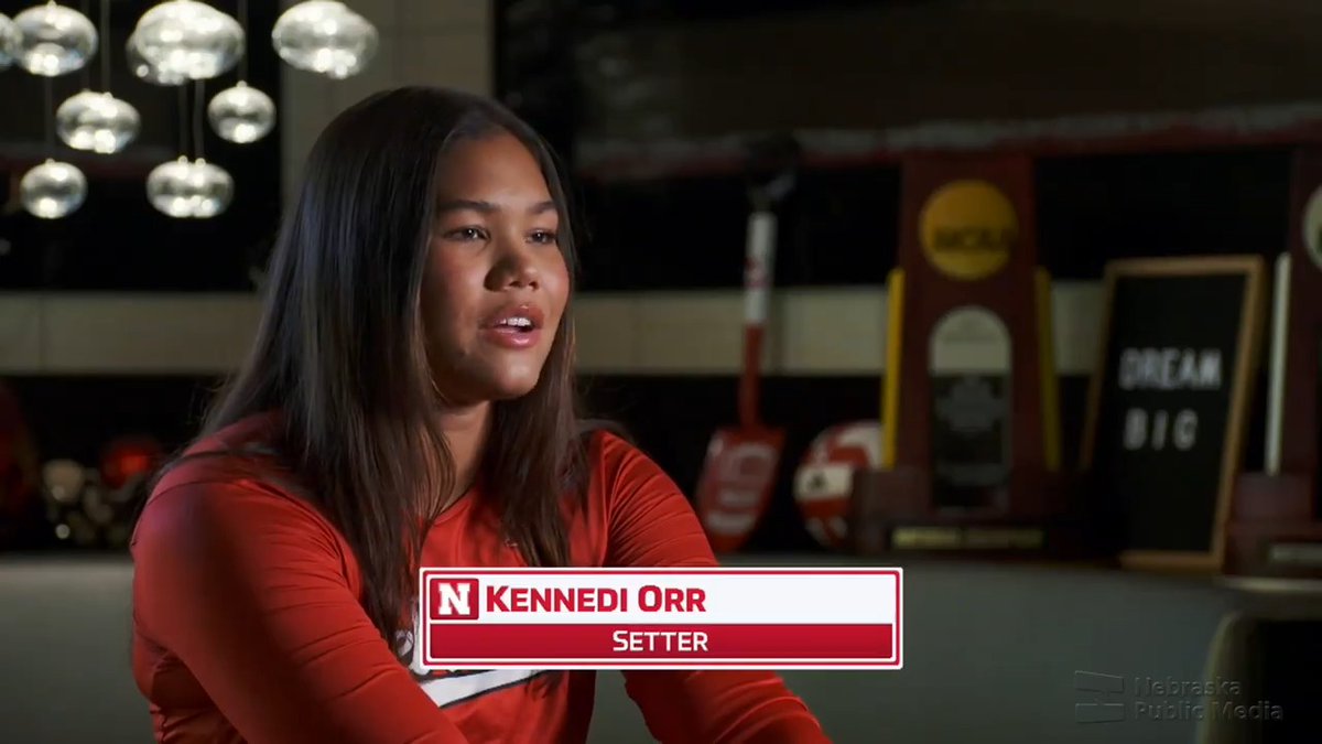 "Kennedi's a rare player, a rare student-athlete in this day & age." - Nebraska Volleyball head coach John Cook 🏐🔴Senior setter Kennediorr has proved herself as an integral part of the team both on & off the court, focusing on how she can be a leader & create a positive environment.
