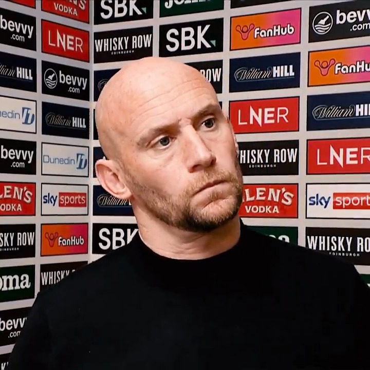 David Gray speaks to 𝗛𝗶𝗯𝘀 𝗧𝗩 following today's game against Motherwell.