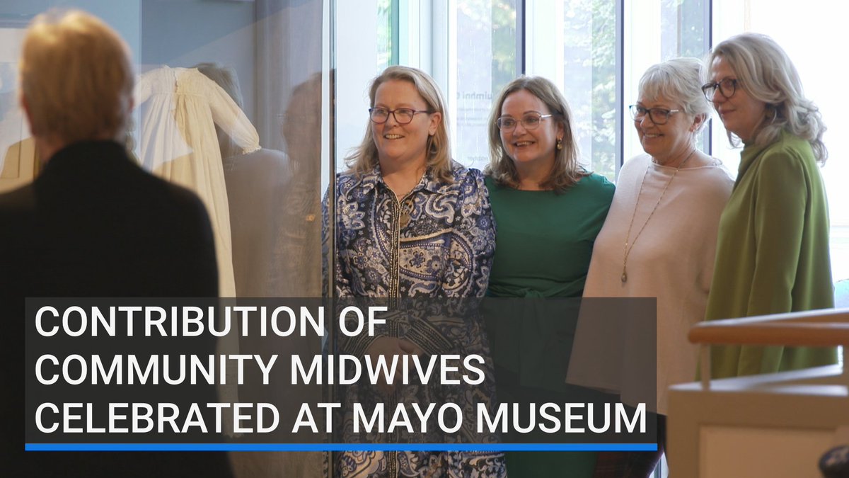 An exhibition celebrating the contribution of community midwives in early 20th century Ireland has opened at the Museum of Country Life in Co Mayo | Read more: