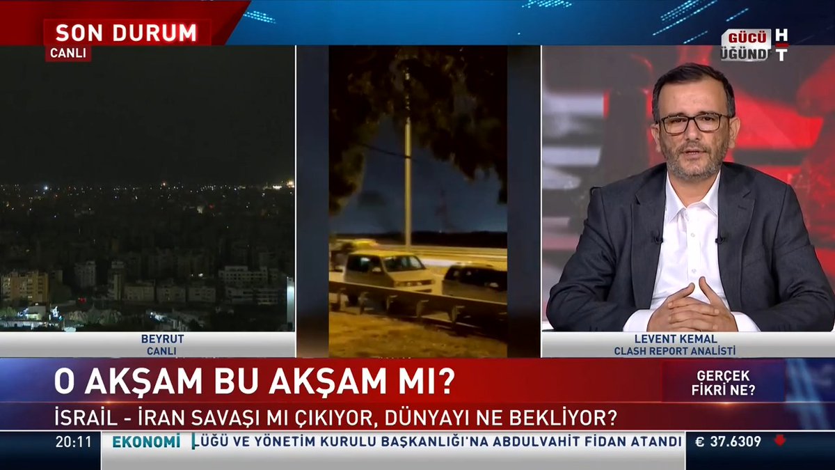 📌İsrail, İran'a bu akşam saldırır mı? O akşam, bu akşam mı? Clash Report Analisti Levent Kemal #GerçekFikriNe'de değerlendirdi.