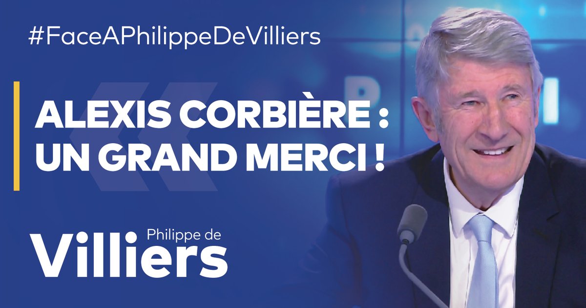 đïžAlexis CorbiĂšre : un grand merci pour votre « gouvernement Puy du Fou » ! Le Puy du Fou, câest lâun des hauts lieux du dĂ©pĂŽt millĂ©naire. Le #PuyDuFou, câest la France. Câest donc une rĂ©fĂ©rence bienvenue, intelligente, de la part de M. CorbiĂšre, professeur dâhistoire cultivĂ©. Souvent, quand les visiteurs quittent le parc, ils disent : « Ah, si la France Ă©tait dirigĂ©e comme le Puy du Fou ! » Je dis Ă Alexis CorbiĂšre, confier la France au Puy du Fou , ce nâest pas une mauvaise idĂ©e. đŽVoir l'Ă©mission complĂšte : đ€łRejoignez-moi sur les diffĂ©rents rĂ©seaux sociaux : #FaceAPhilippeDeVilliers #FADV #CNews
