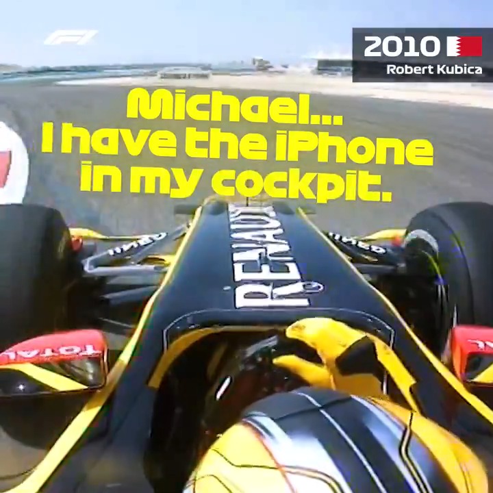 "I have the iPhone in my cockpit" 📱 Weird flex? No, it's a classic garage gaffe 😂 #F1