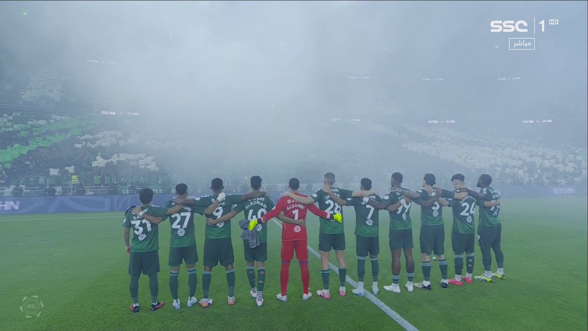 كل شيء في هذه الدنيا قابل للتغير إلا هذا المشهد المُهيب 🔥👏🏻💚 #الأهلي_الهلال #دوري_روشن_السعودي